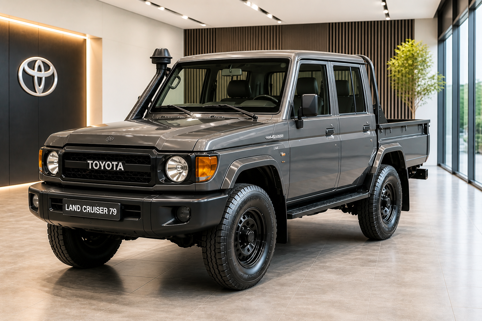 Toyota Land Cruiser 79 off-road rental Slovenia
