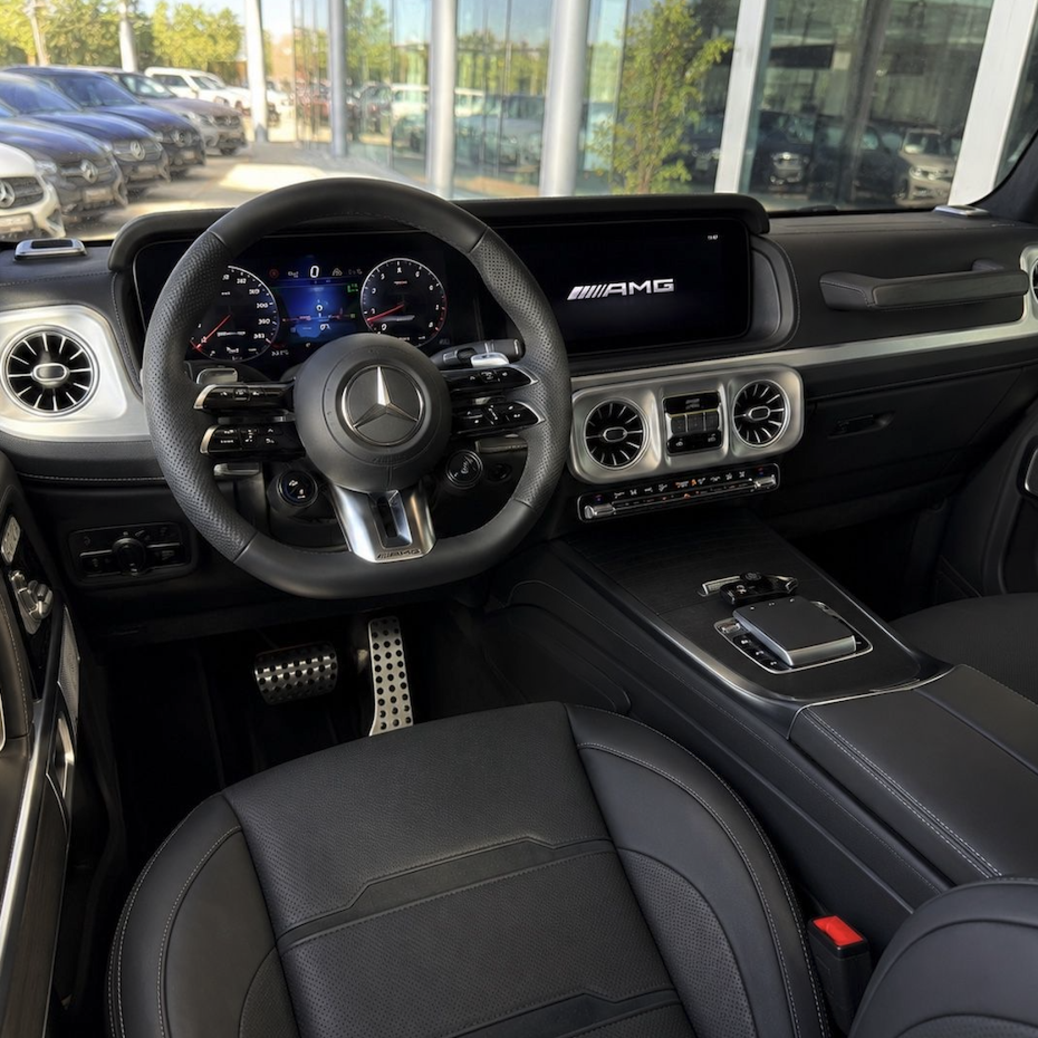 Super Koper Car | Premium Car Rental Slovenia Mercedes AMG G63 - interior, premium rental